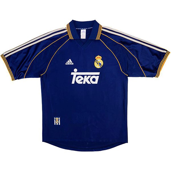 Tailandia Camiseta Real Madrid Tercera Equipación Retro 1998 1999 Purpura